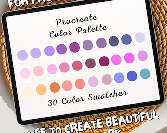 Procreate Color Palette | Procreate Palette | Procreate Swatches | Procreate Tool | Color Palette | Color Swatches | Color Pack | Color Set