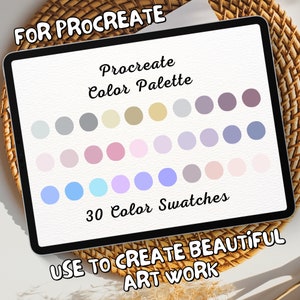 Procreate Color Palette | Procreate Palette | Procreate Swatches | Procreate Tool | Color Palette | Color Swatches | Color Pack | Color Set