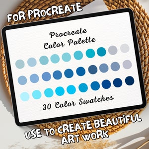 Procreate Color Palette | Procreate Palette | Procreate Swatches | Procreate Tool | Color Palette | Color Swatches | Color Pack | Color Set