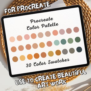 Procreate Color Palette | Procreate Palette | Procreate Swatches | Procreate Tool | Color Palette | Color Swatches | Color Pack | Color Set