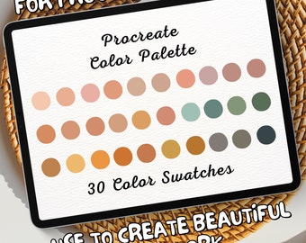 Procreate Color Palette | Procreate Palette | Procreate Swatches | Procreate Tool | Color Palette | Color Swatches | Color Pack | Color Set