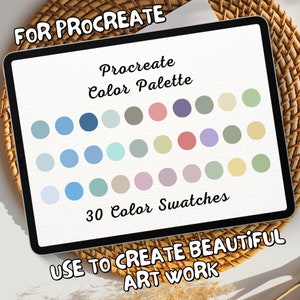 Procreate Color Palette | Procreate Palette | Procreate Swatches | Procreate Tool | Color Palette | Color Swatches | Color Pack | Color Set