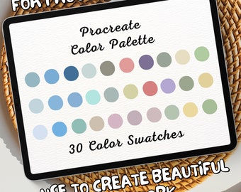 Procreate Color Palette | Procreate Palette | Procreate Swatches | Procreate Tool | Color Palette | Color Swatches | Color Pack | Color Set