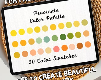 Procreate Color Palette | Procreate Palette | Procreate Swatches | Procreate Tool | Color Palette | Color Swatches | Color Pack | Color Set