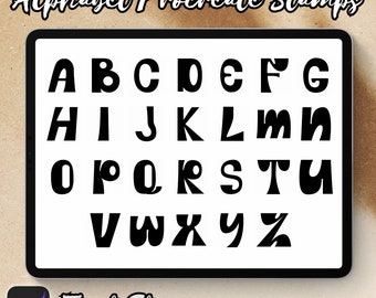 Alphabet Brush Stamps | Procreate Alphabet Brush Stamps | Alphabet Procreate Stamps | Procreate Alphabet Stamps | Procreate Alphabet