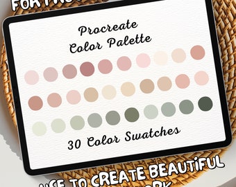 Procreate Color Palette | Procreate Palette | Procreate Swatches | Procreate Tool | Color Palette | Color Swatches | Color Pack | Color Set