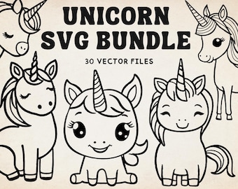 Unicorn Svg Bundle, Unicorn Svg, Unicorn Vector Files, Silhouette Unicorn Svg, Unicorn Outline Svg, Unicorn Line Art Svg, Unicorn Svg Cricut