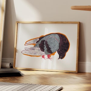 Pigeon - Fine Art Print on Museum Quality Paper