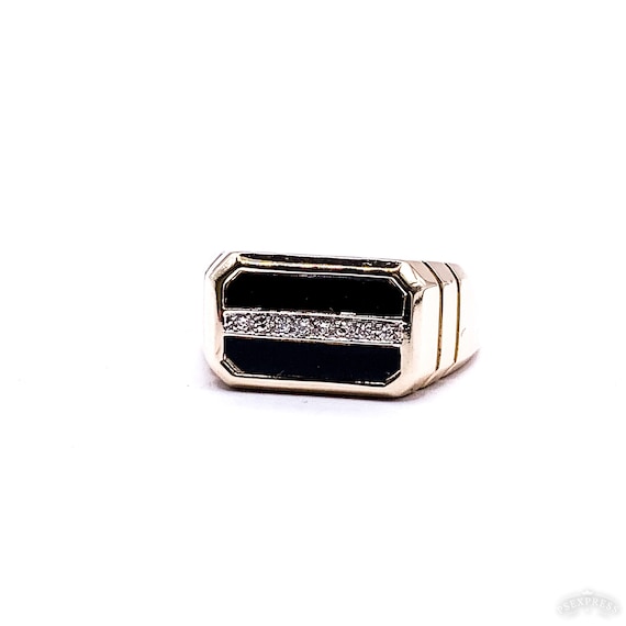 Etsy onyx ring deals