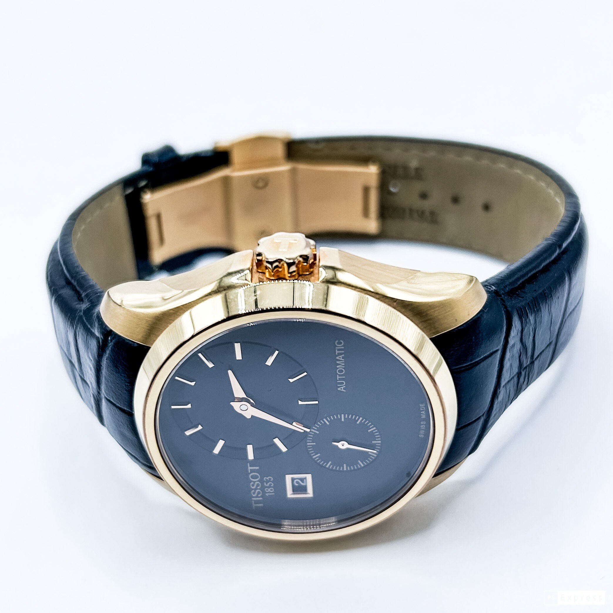 New Old Stock Tissot Rosegoldfarbene Automatikuhr Etsy