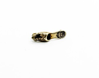 Pin de zapatilla de oro Estate 14k