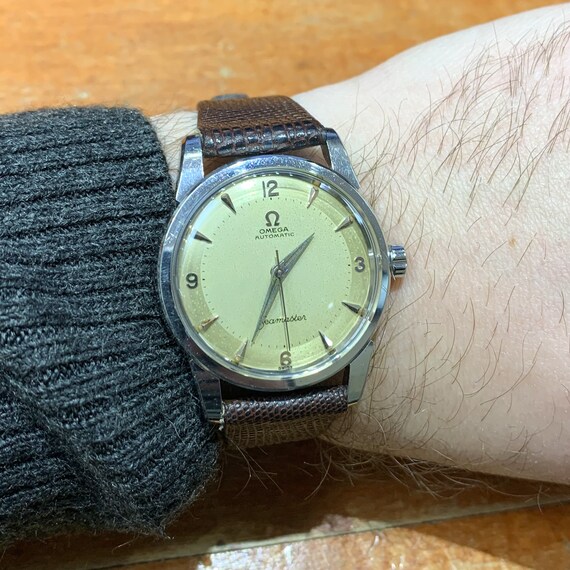 Vintage Omega Seamaster Automatic Swiss Stainless… - image 2