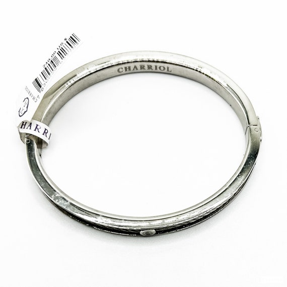 Estate Charriol Swiss Steel Bracelet 04-101-1139-7 - image 2