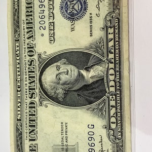 1935 Series $1–$10 Silver Certificate “Yellow Seal” Note 3-pc Set VF