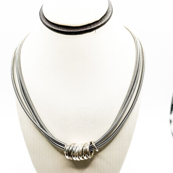 Sterling Silver 3 Strand Necklace