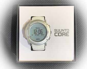 bagage Visum Sælger Suunto Core ALU Pure White Multi Function Watch SS018735000 - Etsy