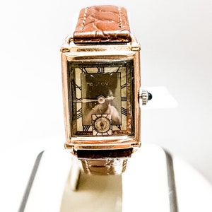 Estate 14kFilled Gold Bulova Tank Watch