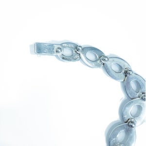 Collier Ras Du Cou En Argent Sterling Taxco Mexico - Longueur 16.5 Cm, 51g, Vintage