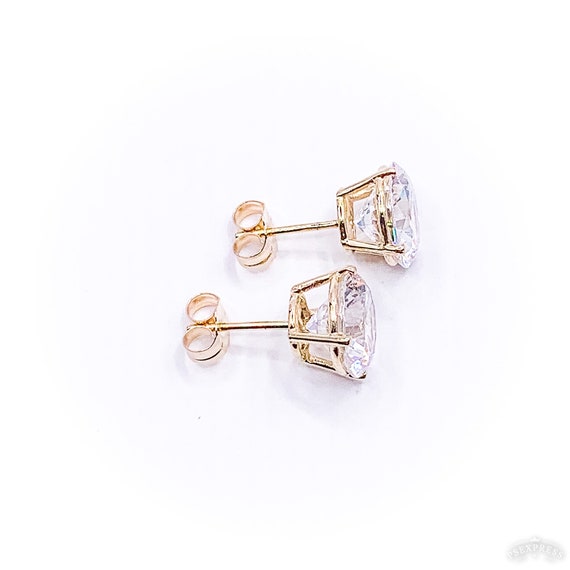 5 carat cubic zirconia on sale earrings