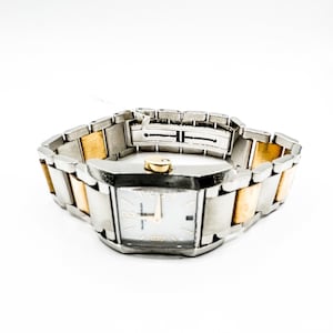 Estate Baume Mercier Ladies Two-tone Tank Watch