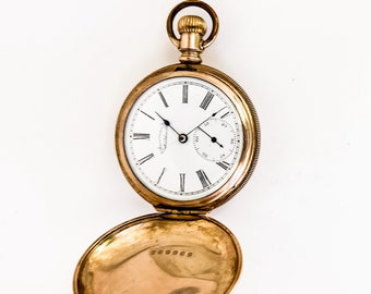 Estate Waltham Pocket Watch Gold Filled