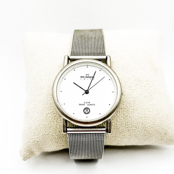 Estate Stainless Steel Skagen Watch