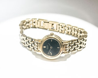 Reloj Estate Seiko para mujer en tono dorado