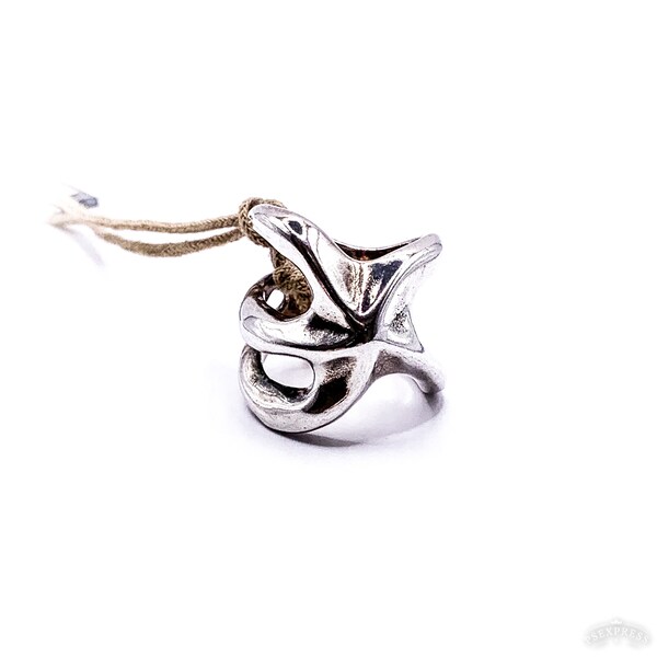 Gray Oval Crystal Gold Ring - Uno de 50 main image 1