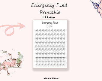 Emergency Fund Printable