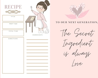 Recipe Card- Digital Download-