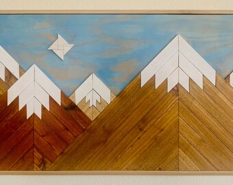 Muro de la cordillera colgante personalizado, hecho a mano