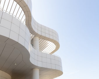 The getget Center Fotografie, Architektur Foto, Los Angeles Fotografie, moderne Architektur, Museumsdruck, bildende Kunstfotografie