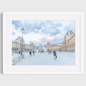 Paris Photography, Louvre Photo, Paris Wall Art, French Home Decor, Paris Street Photography, Travel Fine Art Photograph, Paris Architecture