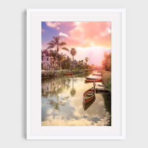 Venice Canals Photo, Venice California, Los Angeles Photography, California Wall Art, Venice Beach Photo, Travel Photography