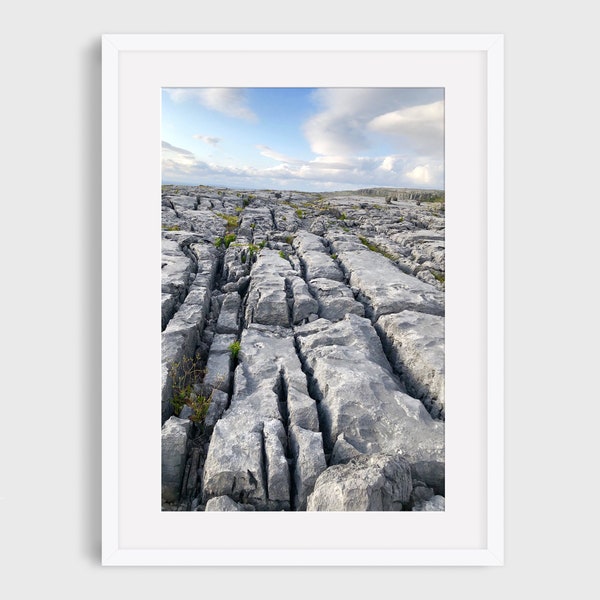 Ireland / The Burren- black and white Photography, Ireland, Europe, Landscape Wall Art Print, Fine Art Photography