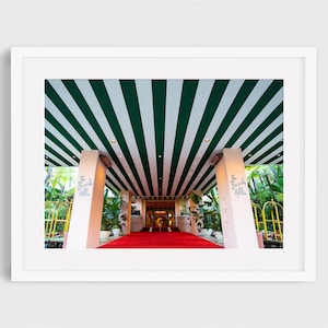 BEVERSY HILLS Hotel - Farbfotografie - Los Angeles Iconic Photography, California Wall Art Print, feiner Art Print