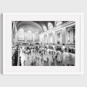 Grand Central Station Photo, Print, Black and White New York Photography - New York City, NYC, Manhattan