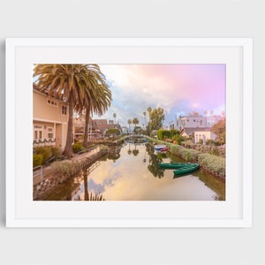 Venice Canals Photo, Venice California, Los Angeles Photography, California Wall Art, Venice Beach Photo, Travel Photography