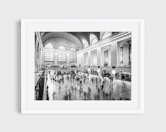 Grand Central Station Photo, Print, Black and White New York Photography - New York City, NYC, Manhattan