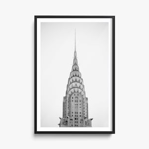 New York City Photography, The Chrysler Building Print, NYC Architecture, Fine Art Manhattan Home Decor, New York City Skyline