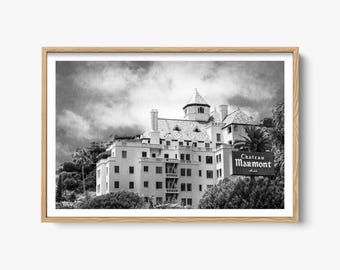 Chateau Marmont Print, Fine Art Los Angeles Photography, Classic Hollywood Print, California Home Decor, Sunset Strip, Vintage LA, Lala Land