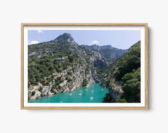 Provence Verdon Gorge Photo, Fine Art France Photography, Travel Wall Art, French Countryside, Provence, Travel Photography,