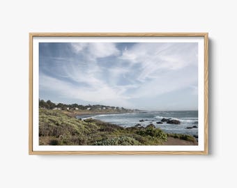 Cambria Print – Mondstein Strand Fotografie - Küste Kalifornien Ozean – Strand Wohnkultur, Fine Art Print, Strand in Kalifornien, Pazifischer Ozean