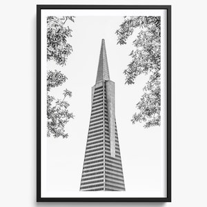 Fine Art San Francisco Photography, California photo, Transamerica Pyramid, California Home Decor, San Fran Wall Art, Architectural Photo