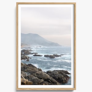 Big Sur Photography – Northern California Coastline – Pacific Ocean Wall Art, Beach Photo, Minimalist Landscape Print, Nature Home Decor