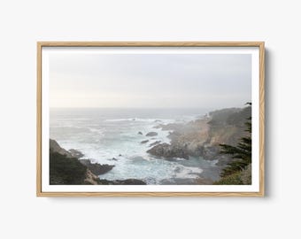 Big Sur-tryck – Fotografi i norra Kalifornien – Havsbris, Naturfotografi, Konsttryck, Dekor i Stilla havet, Kaliforniens kust
