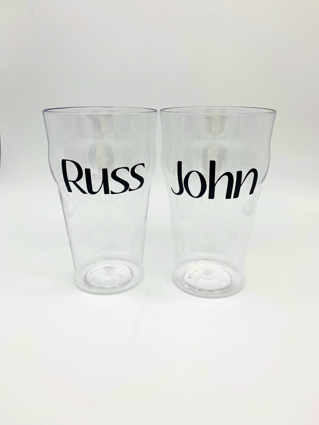 Plastic Pilsner Beer Glass Personalized Pilsner Glass Etsy