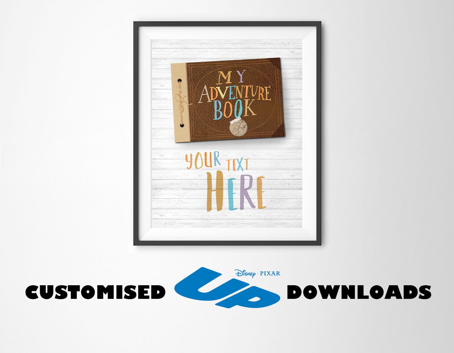 Personalised Adventure Book Download Disney Pixar Up Up | Etsy