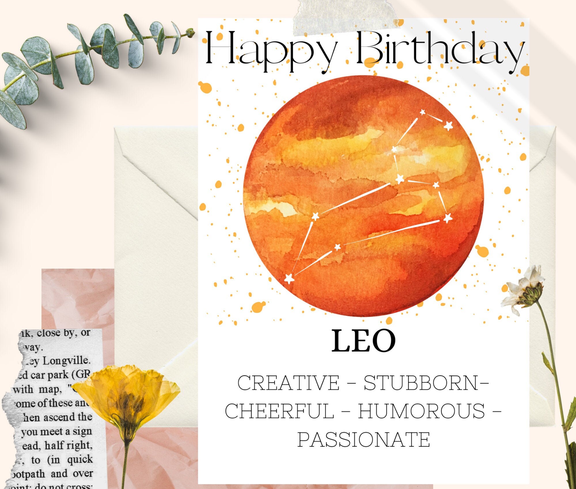 ALLE 12 Sternzeichen-Geburstags-Karten-SET / Alle Zodiac  Etsy