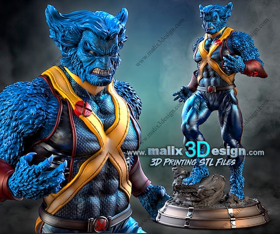 Beast By Malix3design X Men Diorama Resin Figure Garage Kit Etsy Beast By Malix3design X Men Diorama Resin Figure Garage Kit Etsy